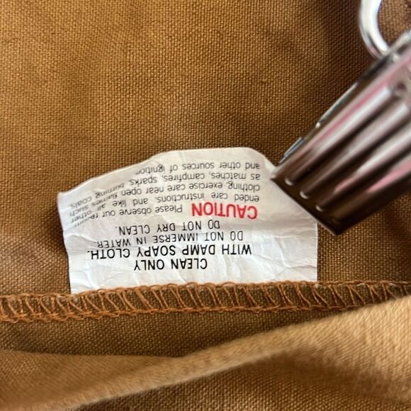 SafTbak Vintage Duck Hunting Pants 70s Made in USA Sz Large - Picture 10 of 11